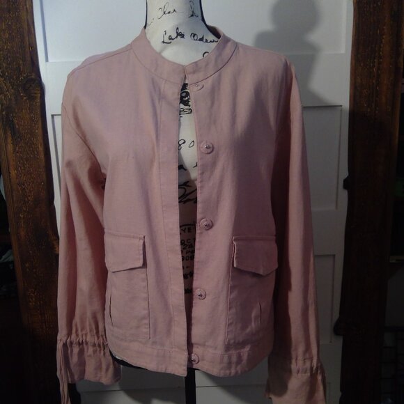 Caslon Women's Pink Jacket Medium - Picture 3 of 11